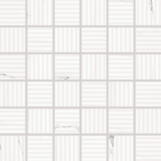 Mozaika Rako Vein bílá 30x30 cm mat WDR05233.1 Rako
