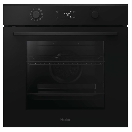 Multifunkční trouba s pravým horkým vzduchem a parní asistencí Haier černá 33704155 Haier