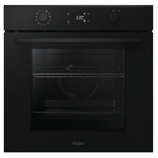 Multifunkční trouba s pravým horkým vzduchem a parní asistencí haier černá 33703952 Haier