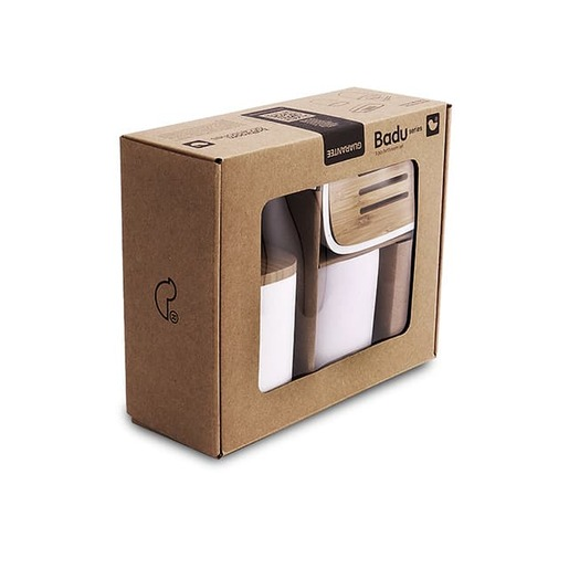Nimco Badu sada koupelnových doplňků bílá ba 28000set-05 BA28000SET05 Nimco