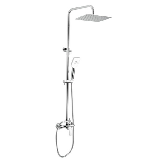 Novaservis Metalia 54 sprchový systém s pákovou baterií chrom set035/54