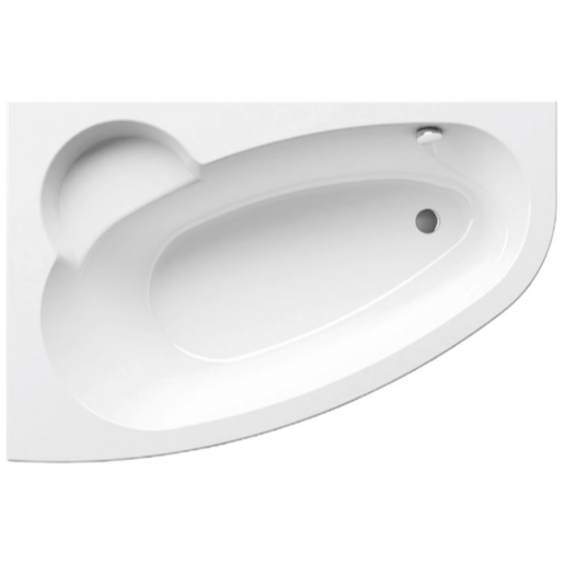 Ravak Asymmetric asymetrická vana 150x100 cm akrylát levá c441000000 ASY1500L Ravak