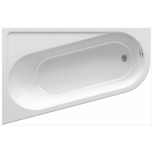 Ravak Chrome asymetrická vana 170x105 cm akrylát pravá ca41000000 CHROME1700R Ravak