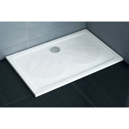 Ravak Gigant sprchová vanička obdélníková 110x80 cm litý mramor xa03d401010 GI11080PRO0 Ravak