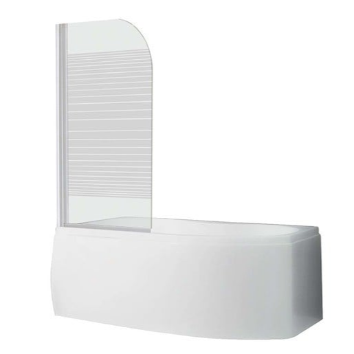 Roth Screen vanová zástěna 130x75 cm bílá 4 000 222 Roth