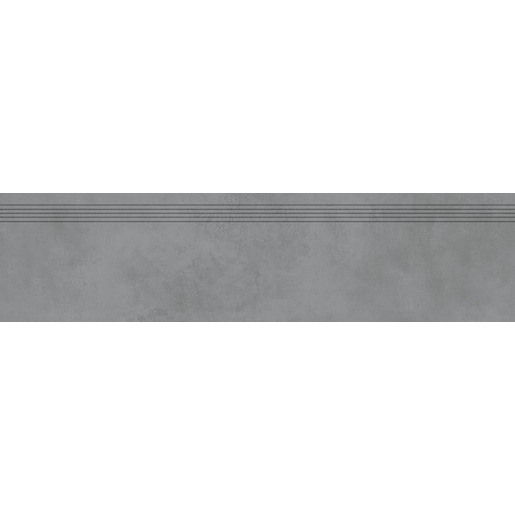 Schodovka Rako Extra tmavě šedá 30x120 cm reliéfní DCPVD724.1 Rako