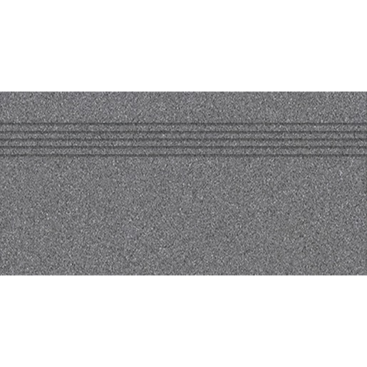 Schodovka Rako Taurus Granit 65 antracit 30x60 cm mat TCPSR065.1 Rako