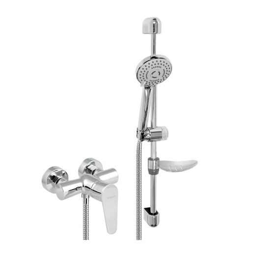 Sprchová baterie Novaservis Titania Fresh se sprchovým setem 100 mm chrom 96065KIT