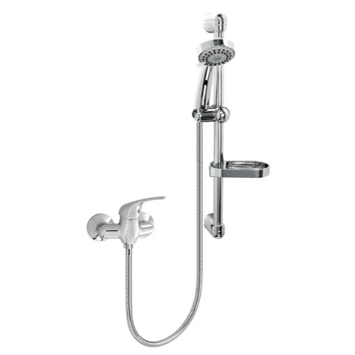 Sprchová baterie Novaservis Titania Iris se sprchovým setem 100 mm chrom 92064KIT