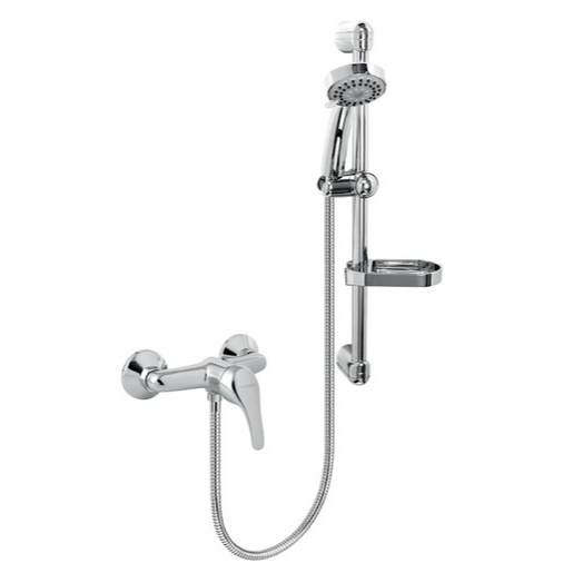 Sprchová baterie Novaservis Titania Iris se sprchovým setem 150 mm chrom 92061KIT