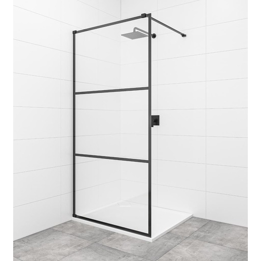 Sprchová zástěna Walk-In 140 cm SAT Walk-in SATBWI140CPPAC SAT