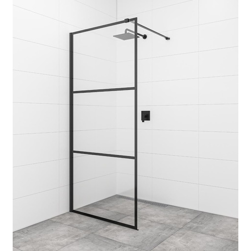 Sprchová zástěna walk-in 120 cm SAT Walk-in SIKOWI120CP SAT