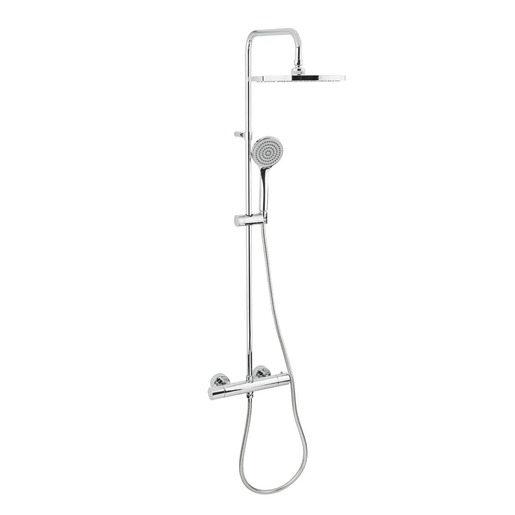 TRES Base Plus sprchový systém s termostatickou baterií chrom cr 21 639 301 TRES