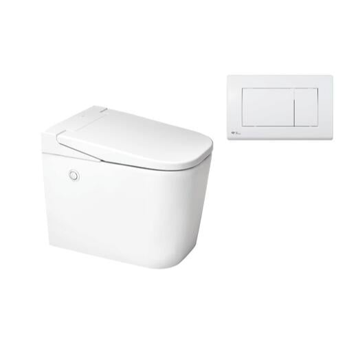 Ultimax OptimFlush stojící wc s technologií včetně nádržky a nástěnného tlačítka SATOFSHFS3.B20 Ultimax
