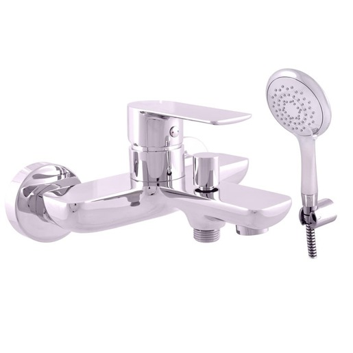 Vanová baterie RAV SLEZÁK Vltava se sprchovým setem 150 mm chrom VTE454.5/1 RAV SLEZÁK