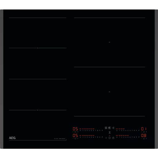 AEG varná deska indukční série 6000 Hob2Hood TI64IG00FB Aeg