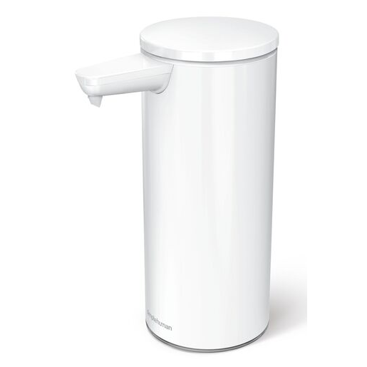 Bezdotykový dávkovač mýdla Simplehuman 266 ml dobíjecí bílá ocel SHST1085 Simplehuman