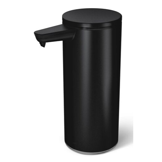 Bezdotykový dávkovač mýdla Simplehuman 266 ml dobíjecí matná černá ocel SHST1084 Simplehuman
