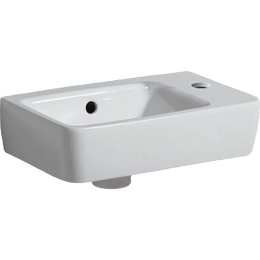Geberit Selnova Compact umývátko selnova 40x25 cm otvor pro baterii vpravo 501.517.00.7 Geberit