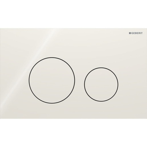 Geberit Sigma40 ovládací tlačítko sklo písková šedá 115.628.JL.1 Geberit