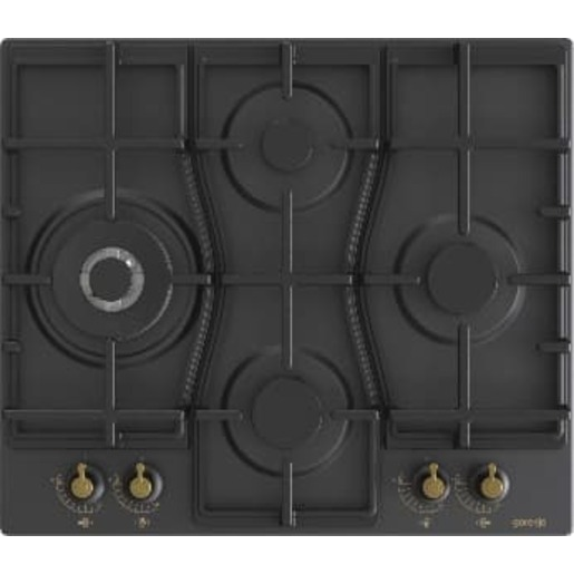 Gorenje Classico plynová varná deska černá GW6D42CLB Gorenje