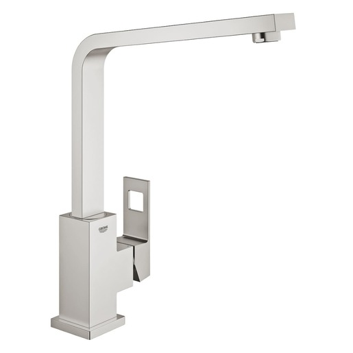 Grohe Eurocube dřezová baterie s otočným raménkem supersteel 31255dc0 G31255DC0 Grohe
