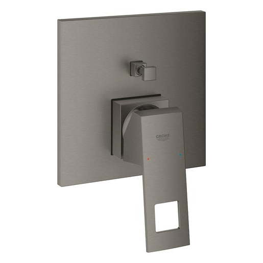 Grohe Eurocube sprchová a vanová baterie bez podomítkového tělesa kartáčovaný hard graphite 24062al0 G24062AL0 Grohe