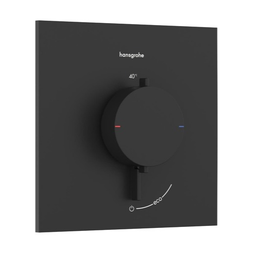 Hansgrohe Ecostat Comfort E sprchová baterie bez podomítkového tělesa matná černá 33 710 670 Hansgrohe