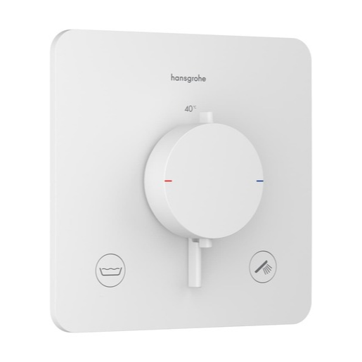 Hansgrohe Ecostat Comfort Q sprchová a vanová baterie bez podomítkového tělesa matná bílá 33 717 700 Hansgrohe