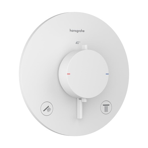 Hansgrohe Ecostat Comfort S sprchová a vanová baterie bez podomítkového tělesa matná bílá 33 715 700 Hansgrohe