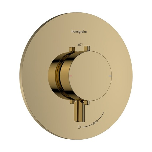 Hansgrohe Ecostat Comfort S sprchová baterie bez podomítkového tělesa leštěný vzhled zlata 33 714 990 Hansgrohe