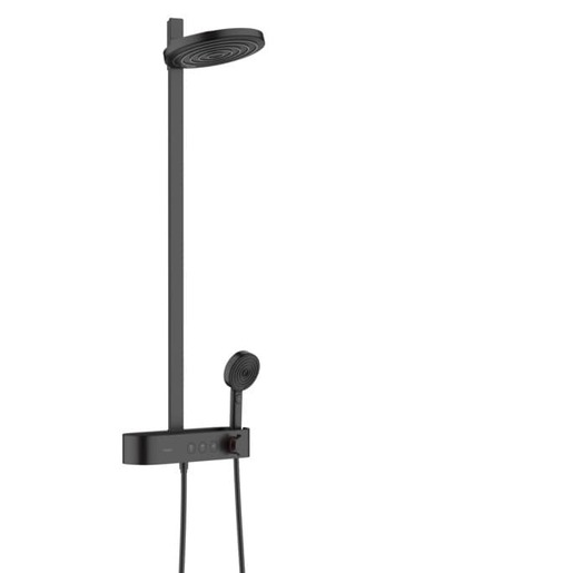Hansgrohe Pulsify sprchový systém na stěnu s termostatickou baterií matná černá 24 241 670 Hansgrohe