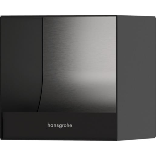 Hansgrohe XtraStoris Original držák toaletního papíru matná černá 56 065 670 Hansgrohe