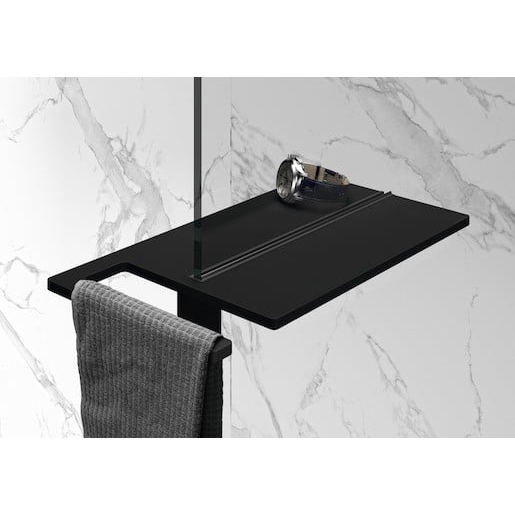 Hüppe Select+ polička černá SL2401123 Hüppe