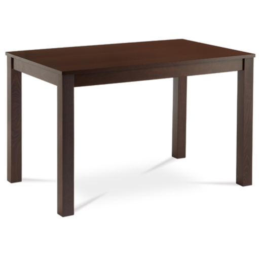 Jídelní stůl Autronic 120x75 cm hnědý Dřevo lesk BT-6957 WAL Autronic