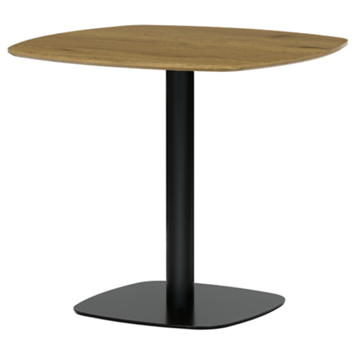 Jídelní stůl Autronic 80x71 cm hnědý MDF mat DT-X7117 OAK Autronic