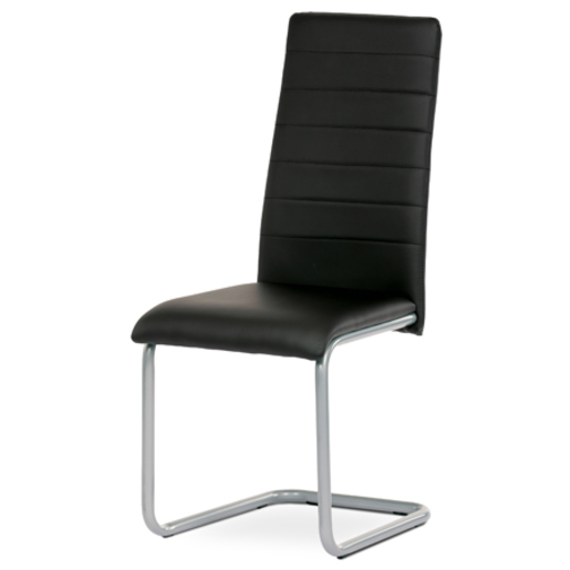 Jídelní židle Autronic černá Ekokůže DCL-402 BK Autronic