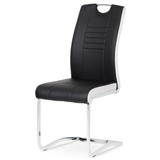 Jídelní židle Autronic černá Ekokůže DCL-406 BK Autronic