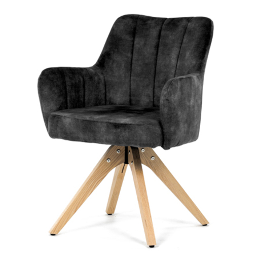 Jídelní židle Autronic černá Látka HC-D7188 BK4 Autronic