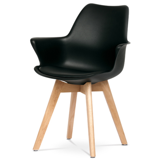 Jídelní židle Autronic černá Plast CT-771 BK Autronic