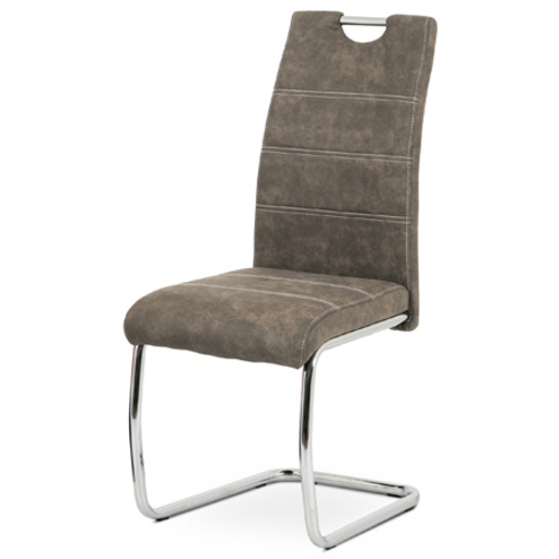 Jídelní židle Autronic hnědá Látka HC-483 BR3 Autronic