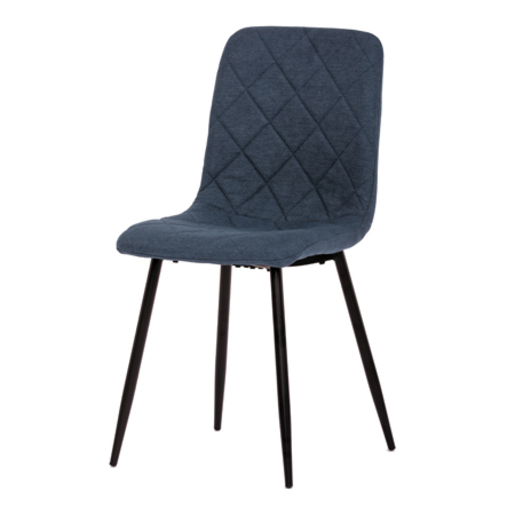 Jídelní židle Autronic modrá Látka CT-283 BLUE2 Autronic