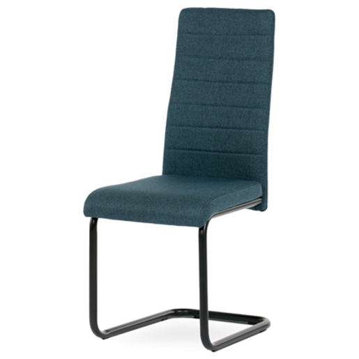 Jídelní židle Autronic modrá Látka DCL-401 BLUE2 Autronic