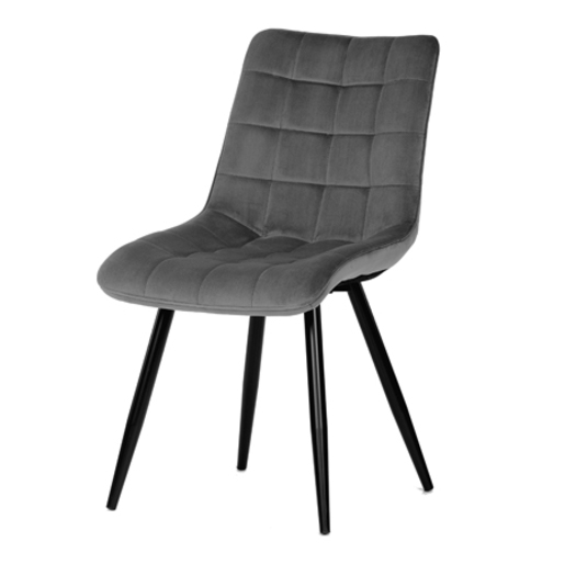 Jídelní židle Autronic šedá Látka CT-384 GREY4 Autronic