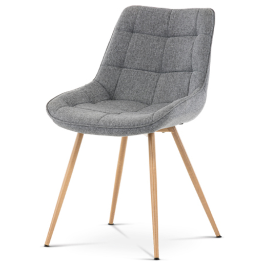 Jídelní židle Autronic šedá Látka CT-394 GREY2 Autronic
