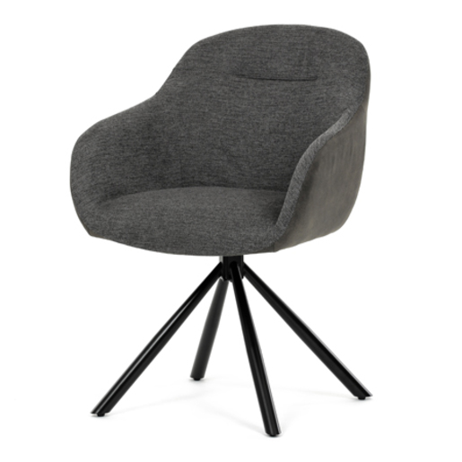 Jídelní židle Autronic šedá Látka DCH-Y1143 GREY2 Autronic