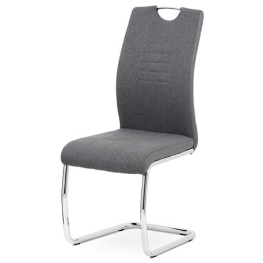 Jídelní židle Autronic šedá Látka DCL-405 GREY2 Autronic