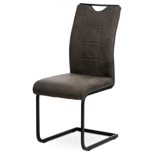 Jídelní židle Autronic šedá Látka DCL-412 GREY3 Autronic