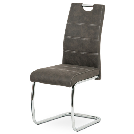 Jídelní židle Autronic šedá Látka HC-483 GREY3 Autronic