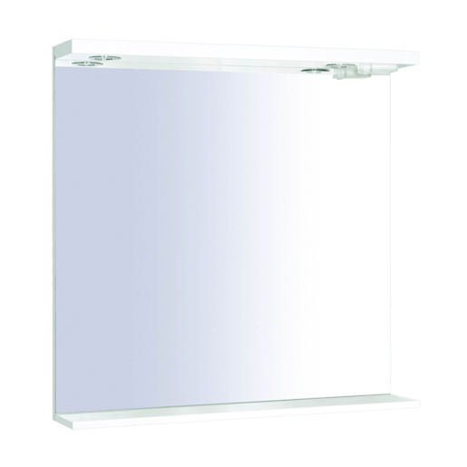 Keramia C020-nabytek-na-miru zrcadlo s osvětlením pro 80x80 cm bílá PROZRCK80IP Keramia